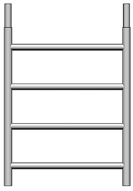 Bild zum Artikel 1.0x0.75m, rutschsichere Sprossen